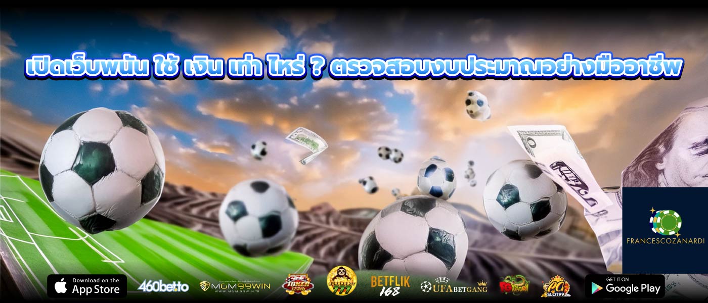 เปิดเว็บพนัน ใช้ เงิน เท่า ไหร่ ? ตรวจสอบงบประมาณอย่างมืออาชีพ